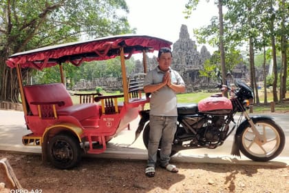 Angkor Wat Private Tour by Tuk-Tuk with English Speaking Driver