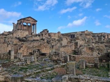 UNESCO Dougga Bulla Regia and Chemtou Private Daytrip from Tunis