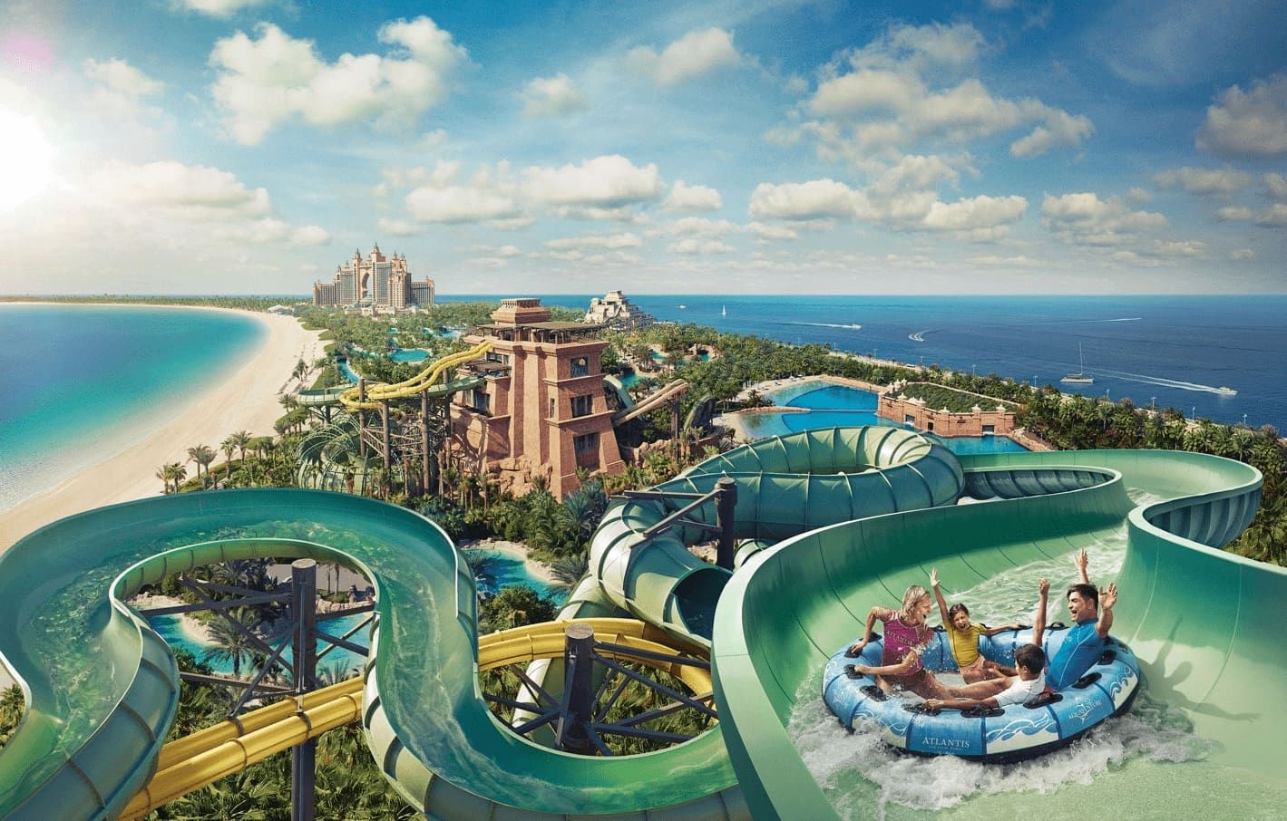 ATLANTIS AQUAVENTURE WATER PARK DUBAI | SUPER PASS | BEST TICKETS PRICE | TOUR VISIONARY