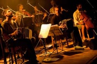 Enjoy a live orchestra during the night milonga tour.