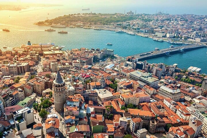 Galata Tower - Fener-Balat Neighborhoods & Golden Horn by Ferry