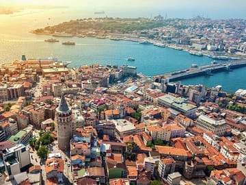 Explore Galata Tower and Fener-Balat Neighborhoods by Ferry in Istanbul