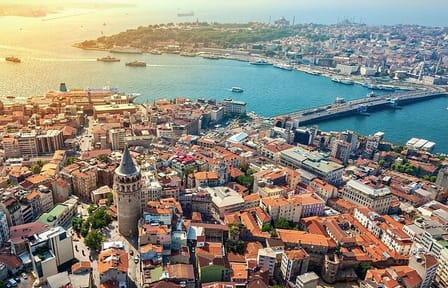 Explore Galata Tower and Fener-Balat Neighborhoods by Ferry in Istanbul