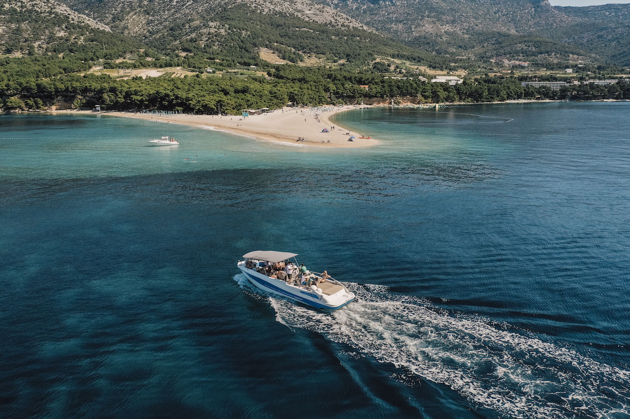 Private - Golden Horn beach on Island Brač & Hvar tour
