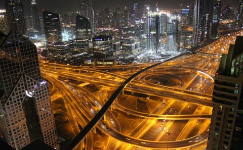 Dubai Night Tour with Burj Khalifa Entry and Skyline Views