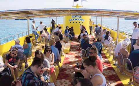 Semi-Submarine Coral Reef Tour in Hurghada, Egypt