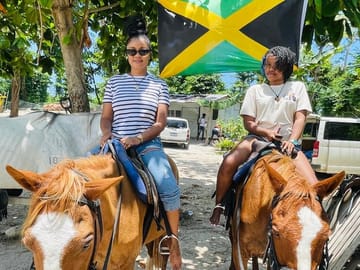 Horseback Riding and Bamboo Rafting in Ocho Rios