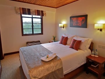 Double room at the Ark Lodge