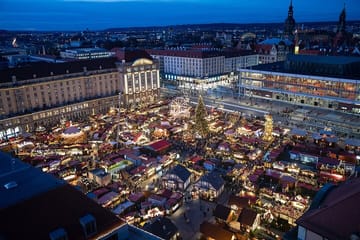 Walking Tour of Dresden's Historic Striezelmarkt Christmas Market