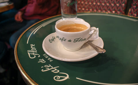 French Conversation Class with Coffee at Café de Flore in Paris