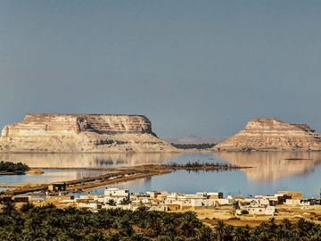 Overnight Camping in the White Desert at Bahariya Oasis