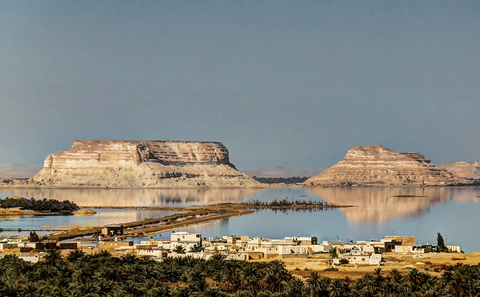 Overnight Camping in the White Desert at Bahariya Oasis