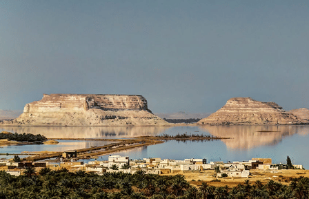 Overnight Camping in the White Desert at Bahariya Oasis