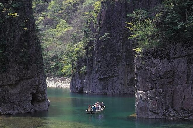 Sandankyo valley