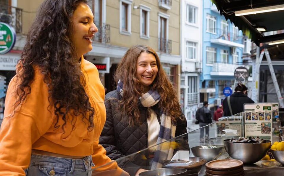 Istanbul Food Tour: Ferry from Europe to Asia Markets
