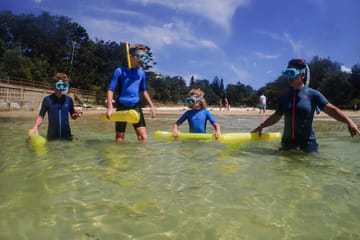 Family Snorkeling Adventure in Sydney's Aquatic Reserve