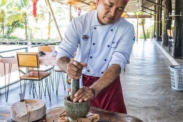 The Original Sticky Waterfalls and The Best Thai Cooking Course