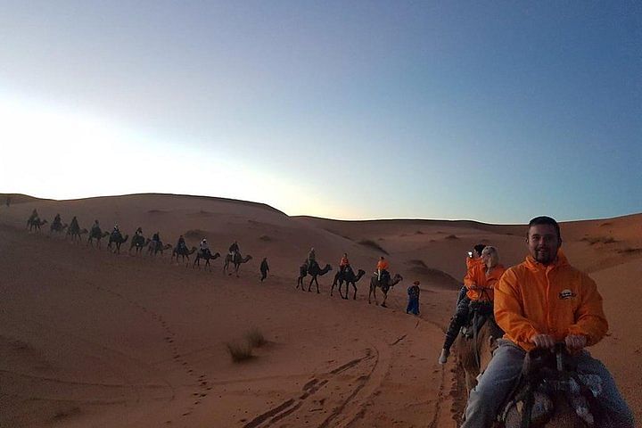 Camel Ride and Sunset Experience in Merzouga Desert from Erfoud