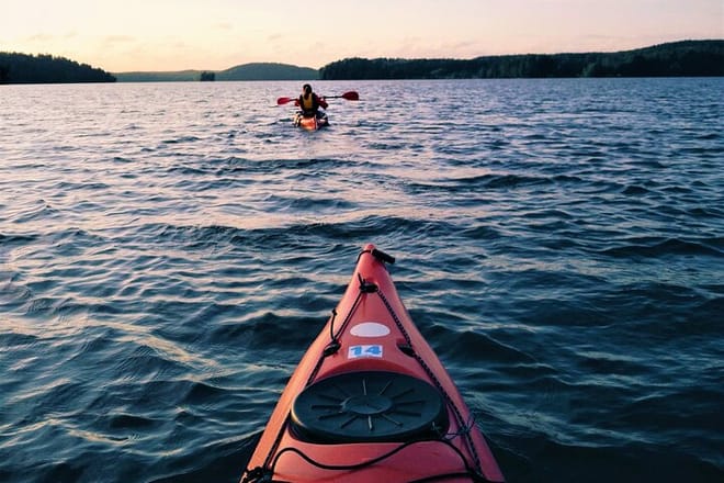 Sunset Coastal Kayaking and Island Hopping. Galway. Guided. 5