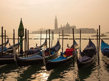 Gondola Ride Through Venice Canals Near St Mark's Square