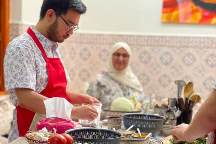 Cooking Class at parents place