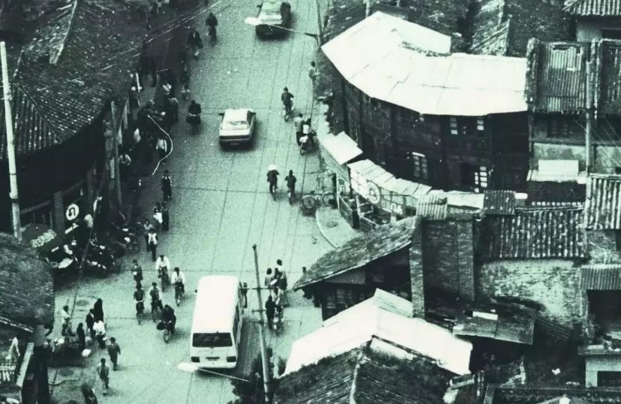 Old photos of Kunming Old Street in the last century