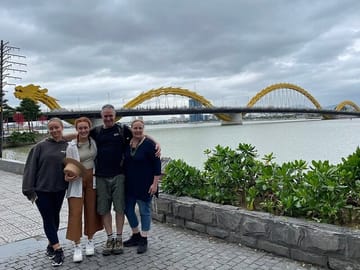Da Nang Evening Adventure: Dragon Bridge & Han River Private Tour