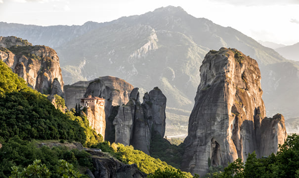 Meteora Express by Train