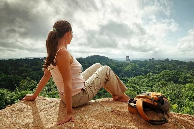 The view at Temple 4