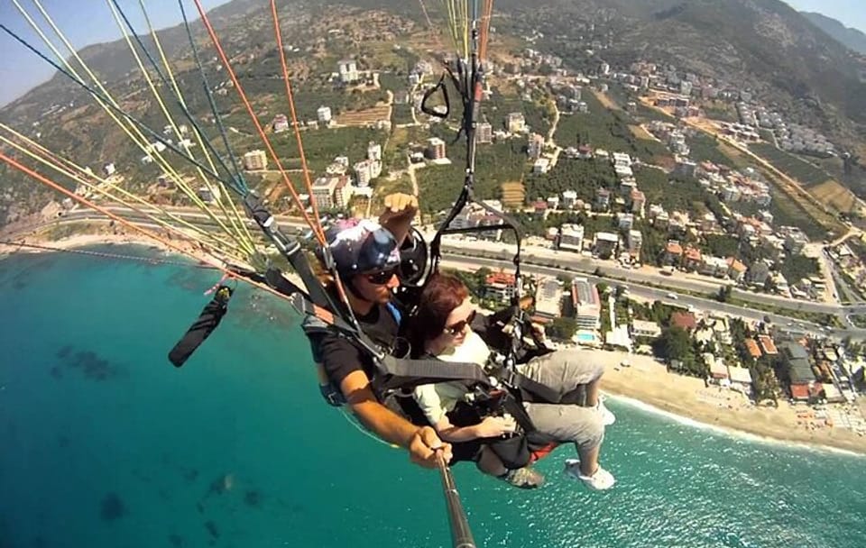 Tandem Paragliding in Alanya with Professional Licensed Pilots
