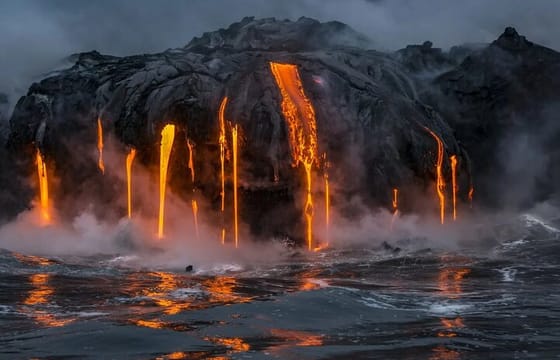 From Big island Hilo Private Volcanoes and Waterfalls Tour
