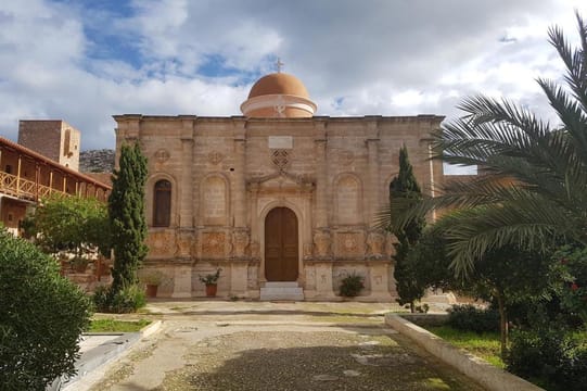 Living Like A Monk: In the Traces of the Sacred Places of Akrotiri Peninsula