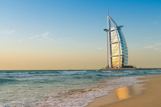 dubai stopover tours with the photo stop of Burj al Arab