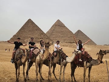 Private Pyramids of Giza and Egyptian Museum Khan El khalili Market
