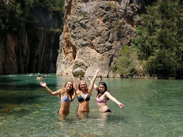 From Valencia: Montanejos Thermal Springs & Girlfriend Waterfall