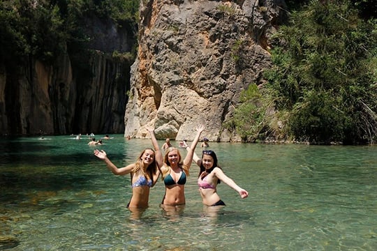 From Valencia: Montanejos Thermal Springs, Half day tour