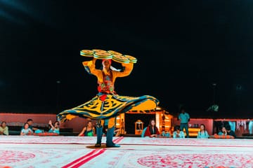 Dubai Crocodile Park and Desert Safari with BBQ Dinner