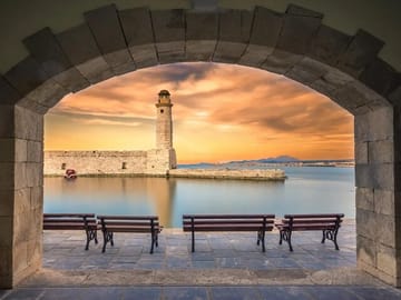 Rethymno and Chania City Tour with Kournas Lake from Heraklion