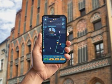 Torun and Young Copernicus GPS App Walking Tour Mobile Game