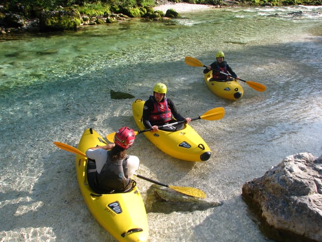 Kayak course on Soča river photo 4