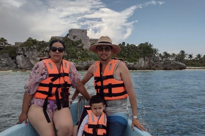 Tulum Snorkel y Ruinas Mayas Vista desde el Mar