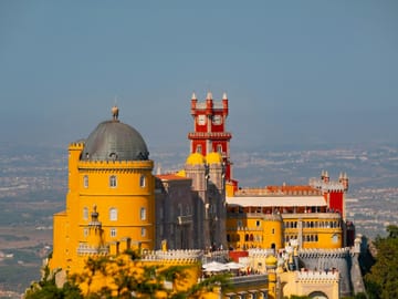 Panoramic View of Pena Palace