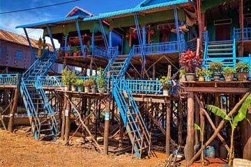 Private Tonle Sap Lake Boat Tour to Floating Village and Mangroves