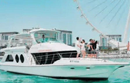 Dubai Marina Yacht or Speed Boat Tour at Marina Walk