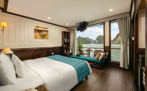 Orchid Cruise Top Notch Cruise into Halong and Lan Ha Bay 2D1N