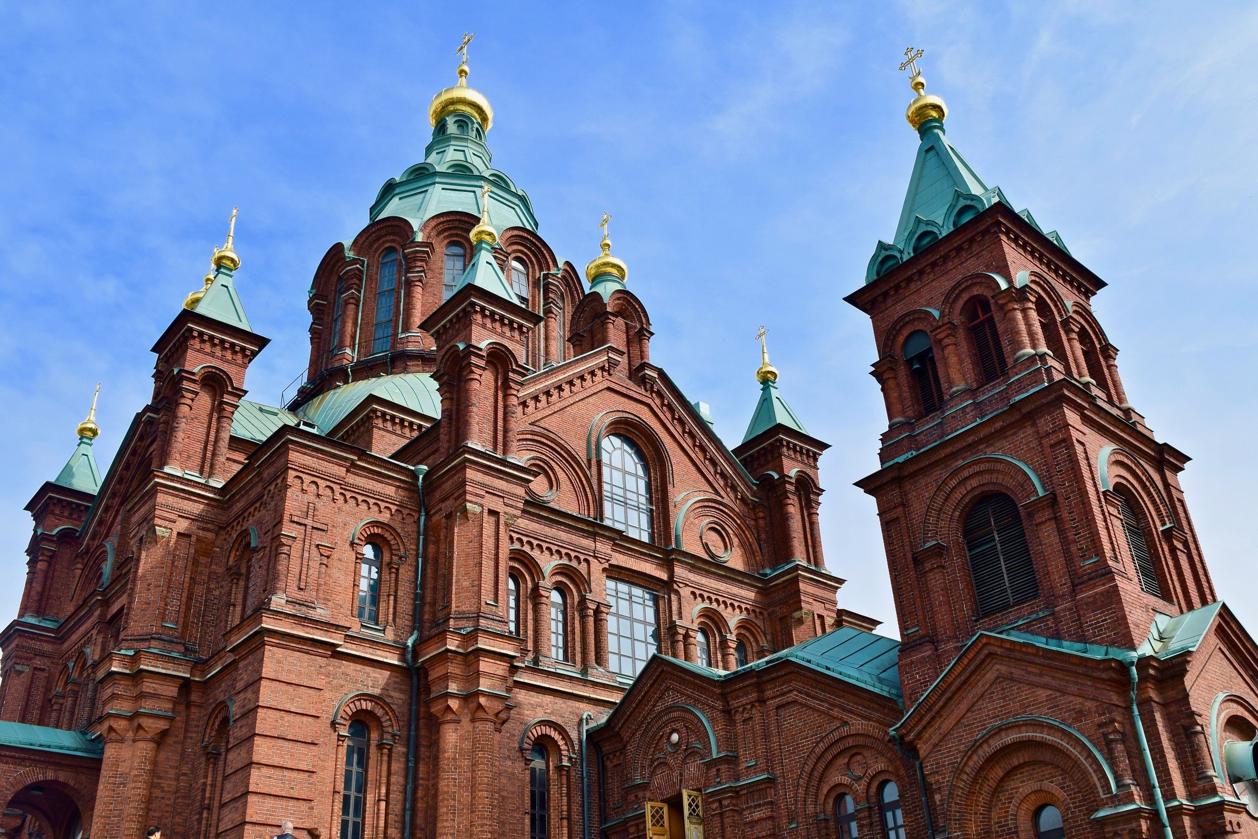 The Uspenski Cathedral stands as a prominent representation of the significant influence that Russia has had on Finnish history.