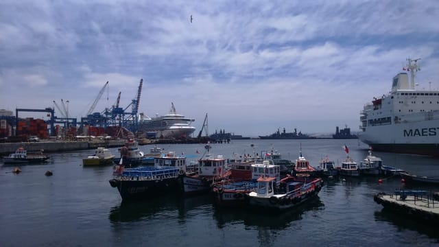 Private transfer valparaiso pier to the airport