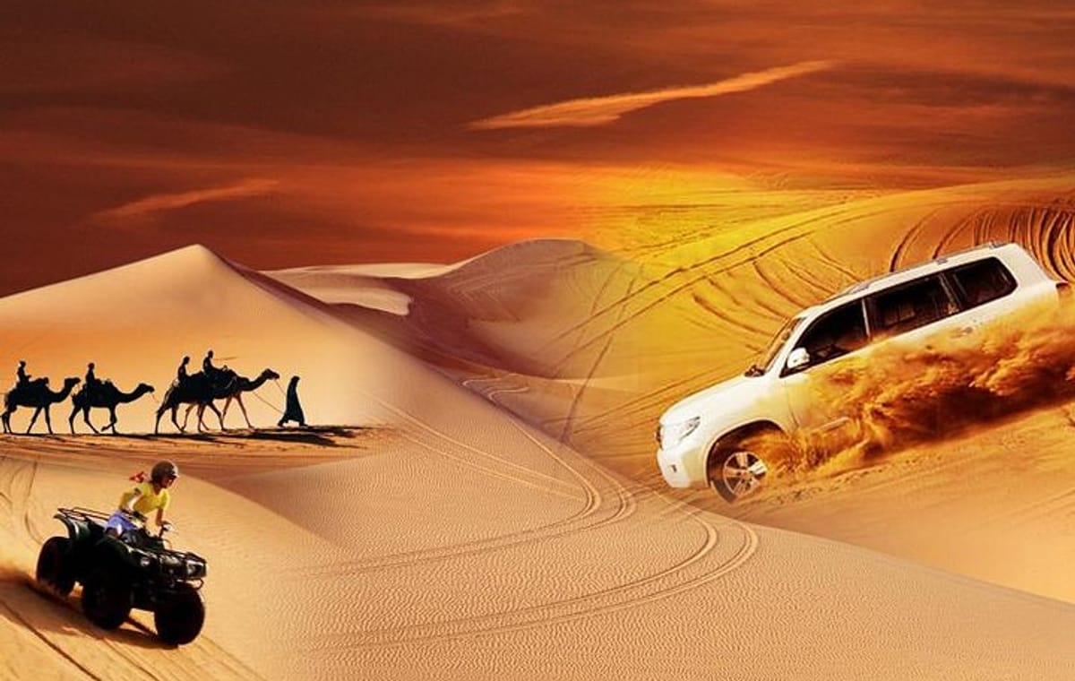 Desert Safari with BBQ Dinner
