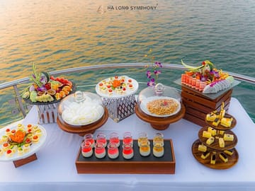 Symphony Cruise Halong Bay Day Tour – Pickup from Halong