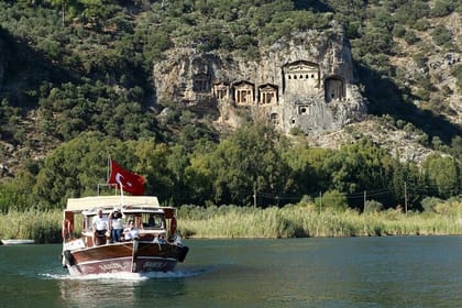 Dalyan Boat Trip Tour with Mud Bath from Bodrum